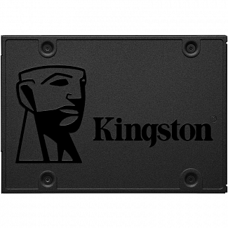 Твердотельный накопитель/ Kingston SSD A400, 240GB, 2.5" 7mm, SATA3, 3D TLC, R/W 500/350MB/s, TBW 80, DWPD 0.3 (3 года)