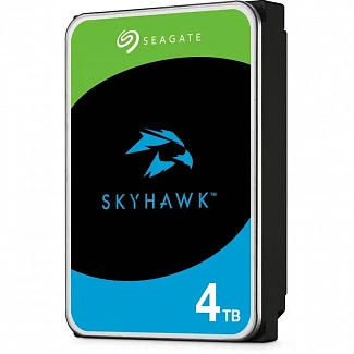 Жесткий диск/ HDD Seagate SATA3 4TB 5400 RPM Skyhawk 256Mb 1 year warranty (replacement ST4000VX016, ST4000VX005, ST4000VX013)